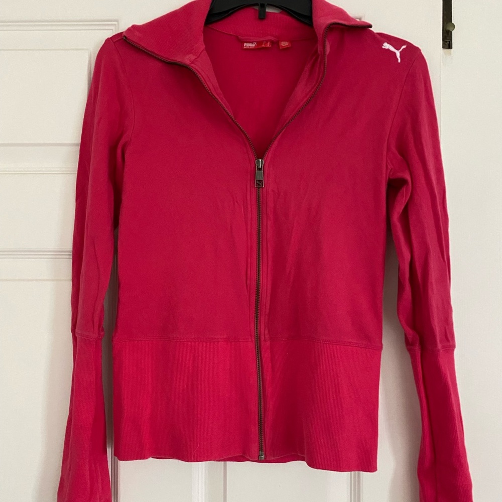 Puma track jacket size small